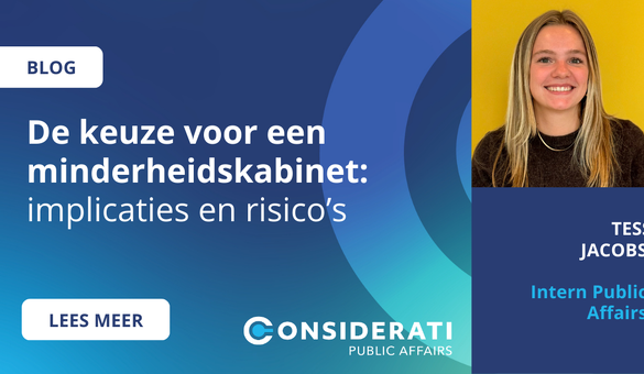 De keuze voor een minderheidskabinet