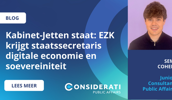 Kabinet-Jetten staat: EZK krijgt staatssecretaris digitale economie en soevereiniteit