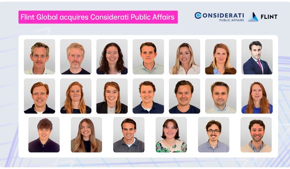 Considerati Public Affairs en Flint Global bundelen krachten 