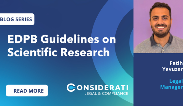 EDPB Guidelines on Scientific Research 