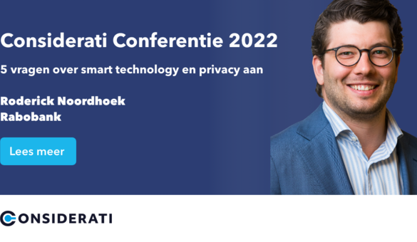 5 vragen over smart technology en privacy aan Roderick Noordhoek